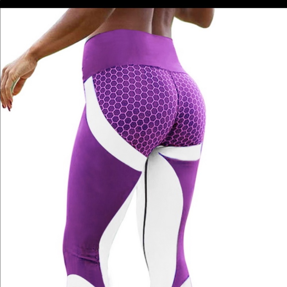 Honeycomb leggings workout medium